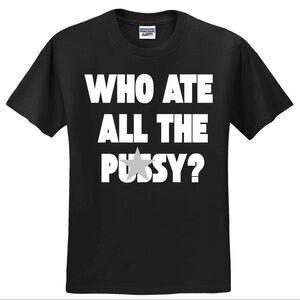Humor T-Shirt Who Ate All The P? T-Shirt